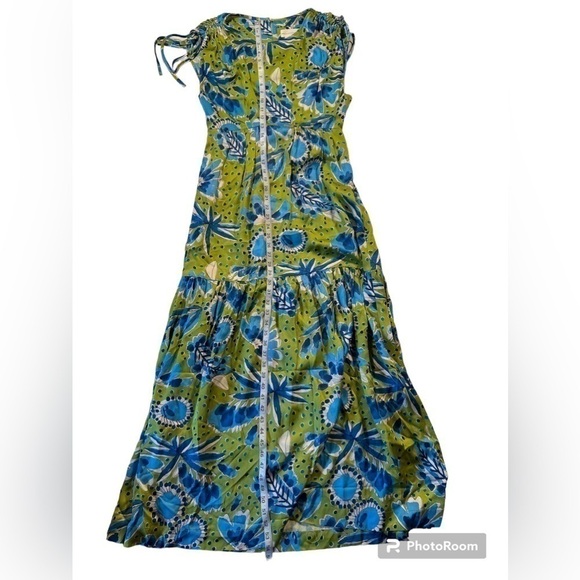 Vera for Anthropologie Bluebell Maxi Dress Size Small - Picture 13 of 16